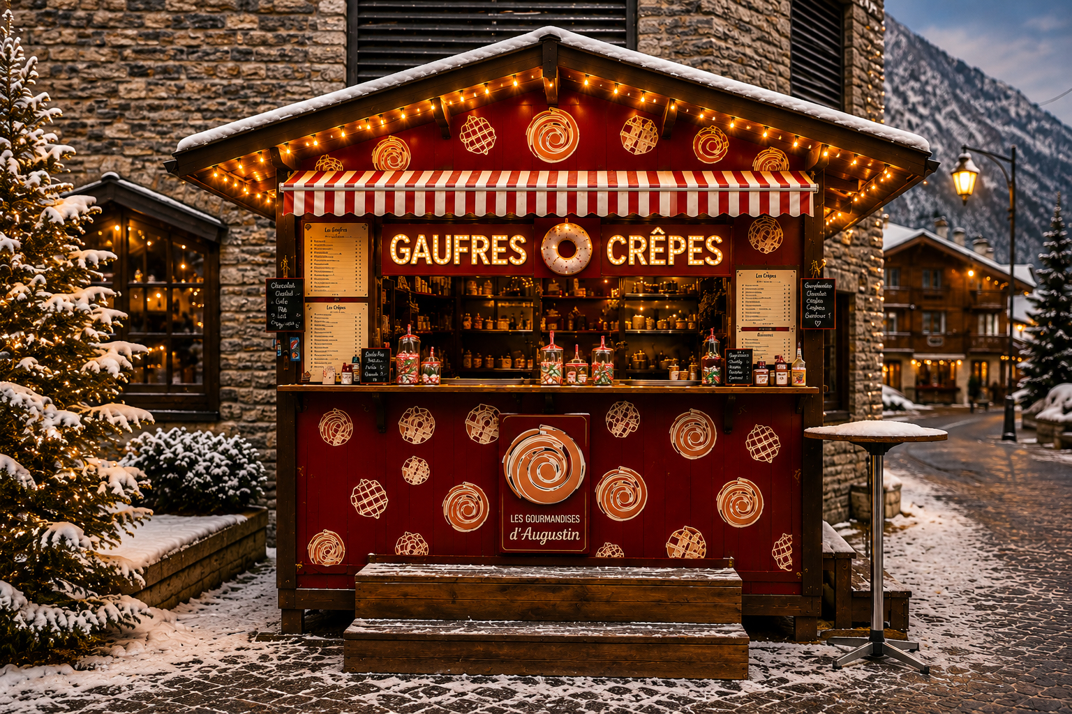 Chalet gourmand Les Gourmandises d’Augustin